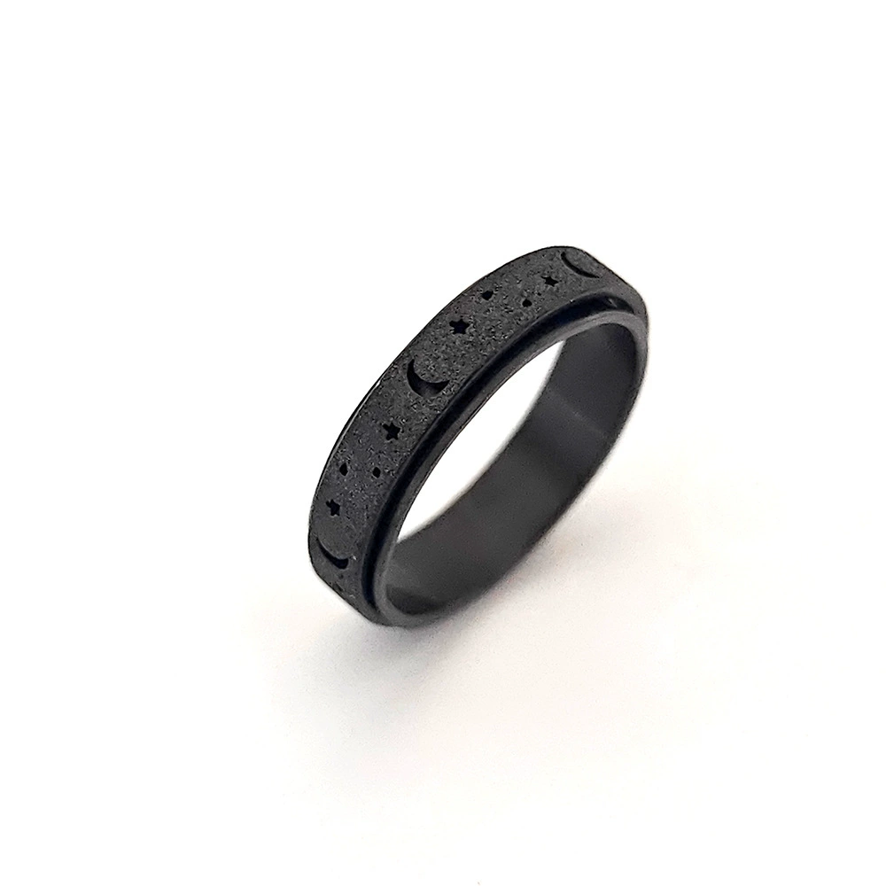 Matte ring stainless steel, jewelry, Amazon