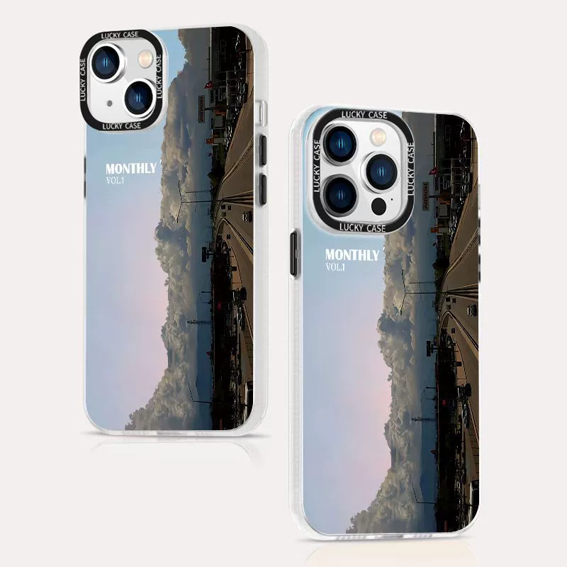 Чехол для iPhone совместимый с Apple, iPhone 16 Pro, 11, градиент