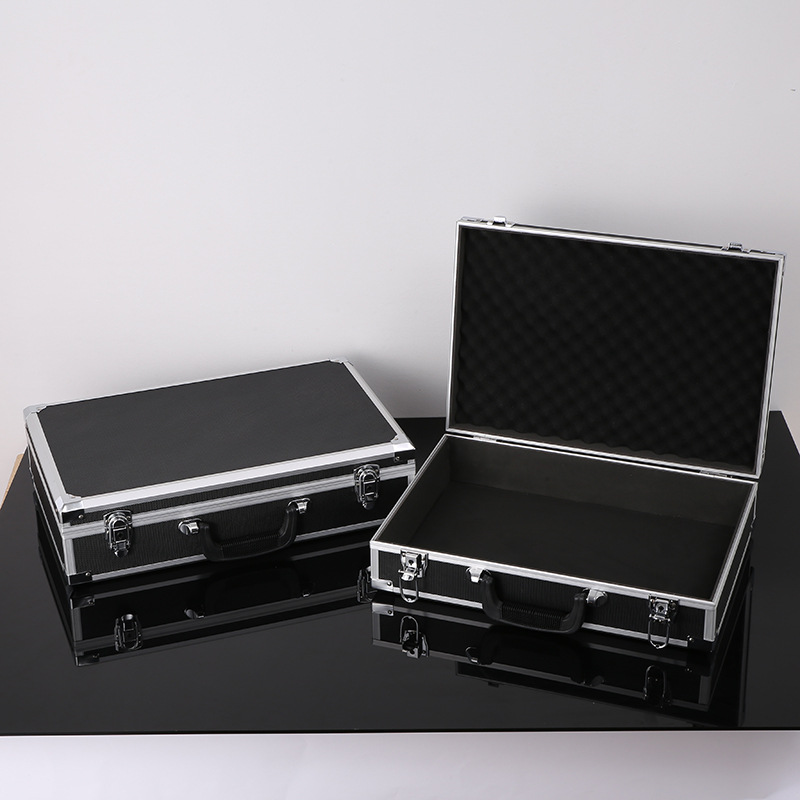 厂家批发铝合金工具箱大号手提五金仪器箱精密仪器铝箱尺寸可定