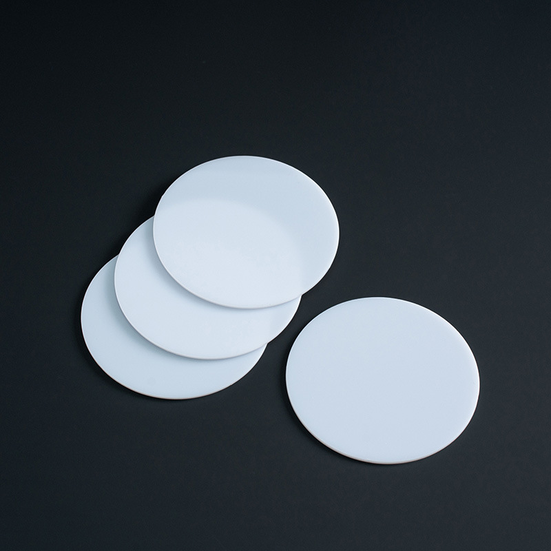 3MM厚奶白半透明亚克力圆片DIY挂件手办玩具底座扩散板任意切割