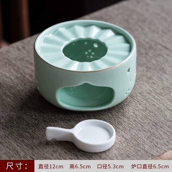 Small emerald green cherry blossom model