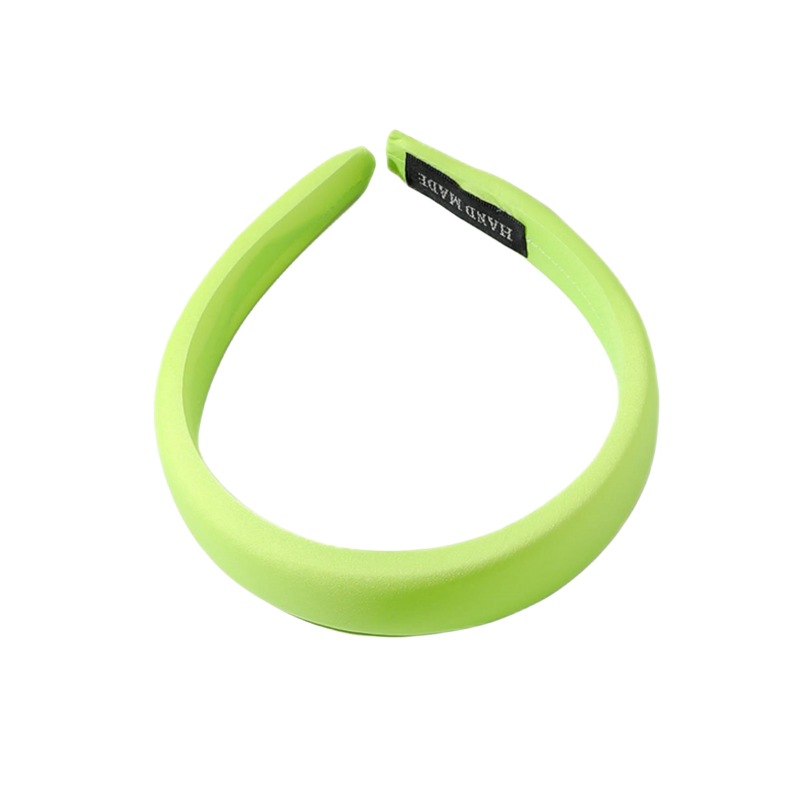 Diadema de color caramelo elegante belleza alta cráneo superior diadema no apretado pelo chica lavado de cara banda de pelo macaron color accesorios para el cabello