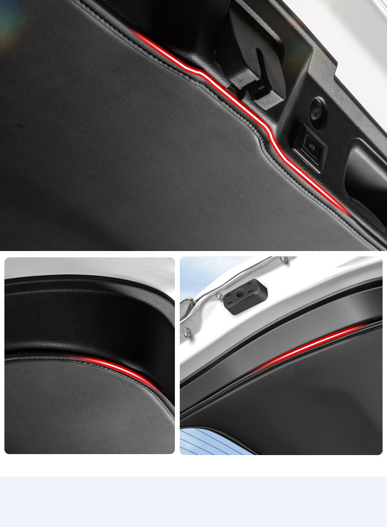 Suitable for Honda Haoying car trunk protective pad tail box stick car tail door anti-kick pad 2025 modified decoration