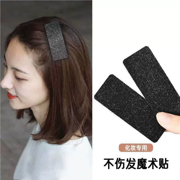 Korean Style Sticky Bangs Sticker Broken Hair Artifact Headwear Large Velcro Adult Broken Hair Sticker Women's Hair Band Hair Band