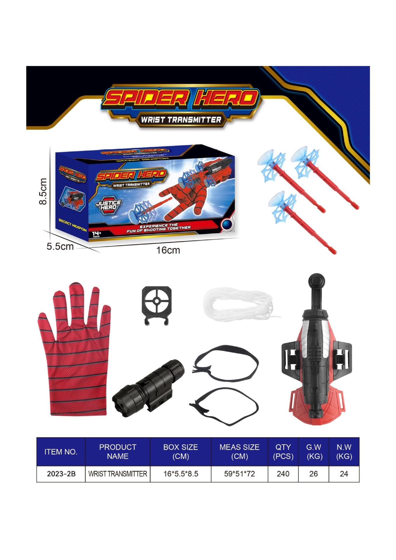 Guantes lanzadores de seda de araña de segunda generación, tecnología negra, juguetes infantiles para niños, pistolas de bala suave para niños image 11
