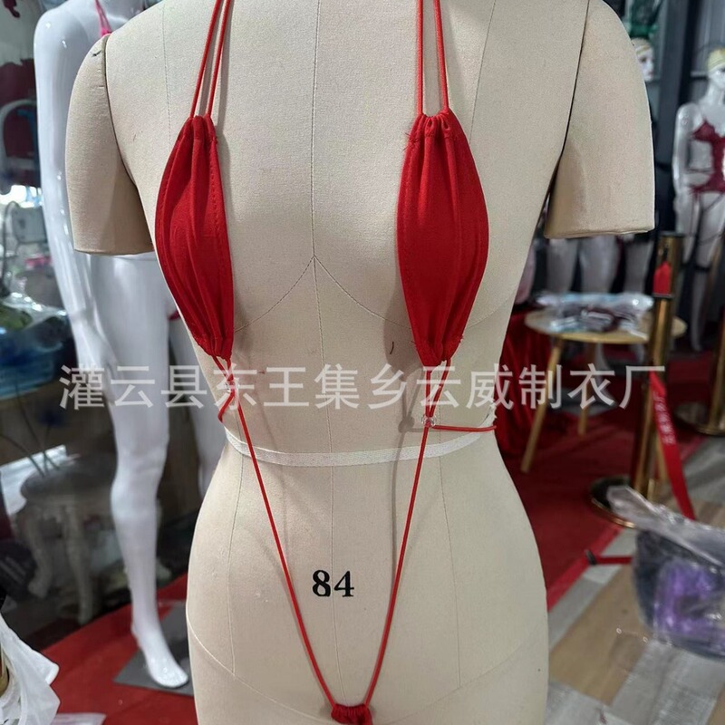 Sexy Lingerie, Three-Point Lace-Up Bodysuit, Hot Tight-Fitting Bikini, Death Pool Pure Desire Set Sexy Lingerie, Three-Point Lace-Up Bodysuit, Hot Tight-Fitting Bikini, Death Pool Pure Desire Set