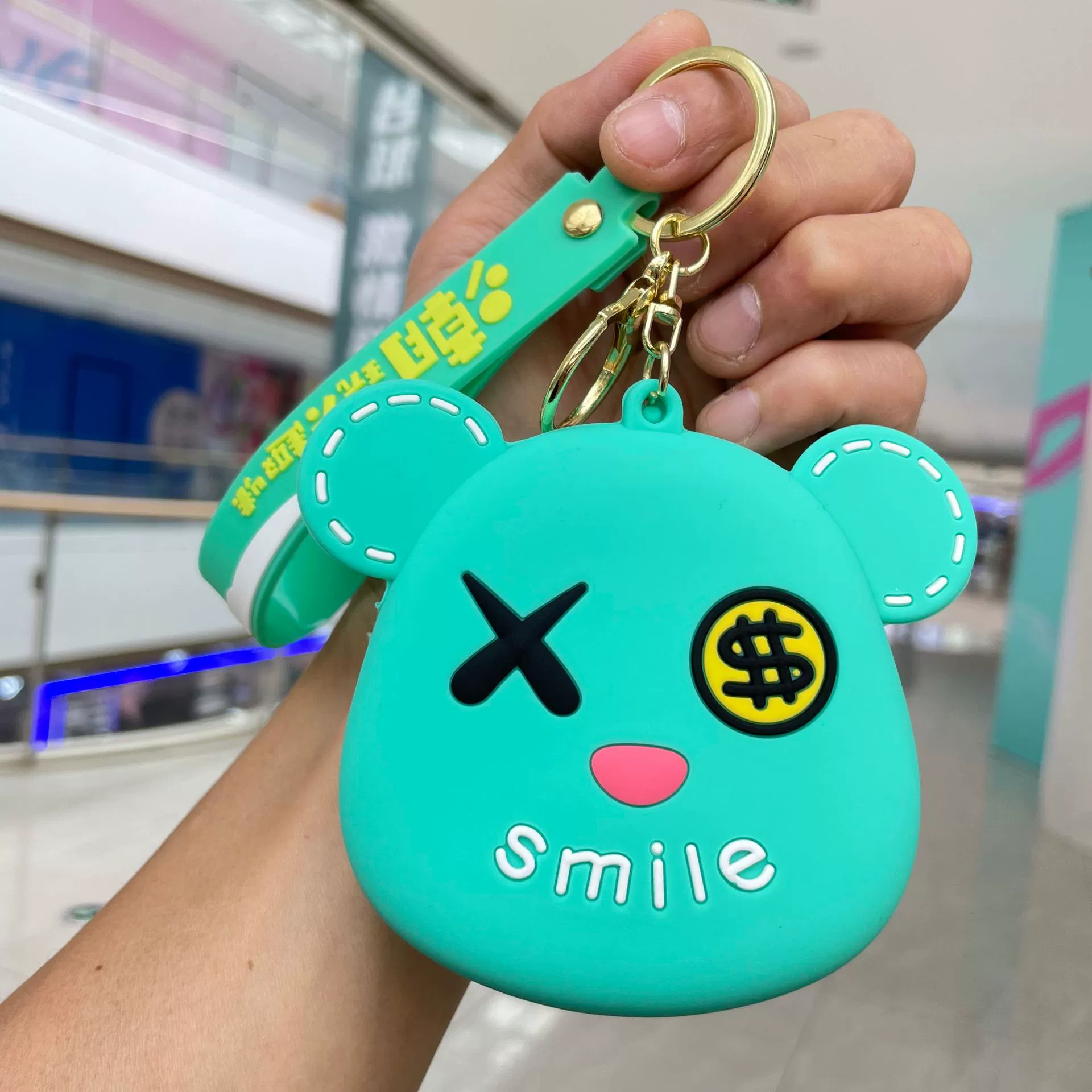 Sanrio силиконовый кошелек, сумочка для ключей, брелок, подвеска, подарок на день рождения