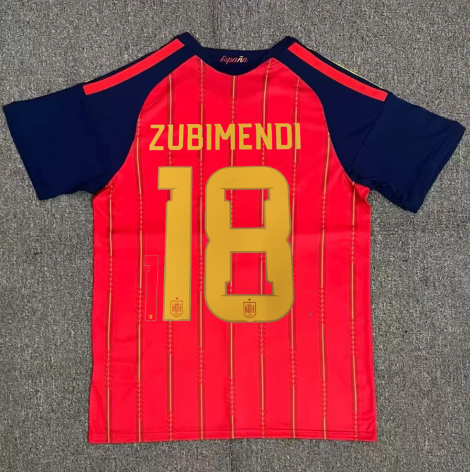 2026 nuevo equipo nacional argentino español camiseta McCallister estrella impresa uniformes de fútbol