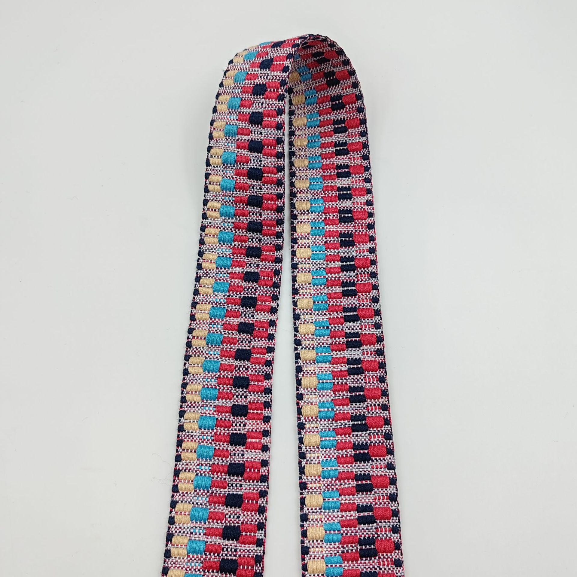 Se puede personalizar 3.8cm5cm cinta jacquard estilo étnico poliéster correa de equipaje ropa zapatos sombreros correa de hombro correa tejida