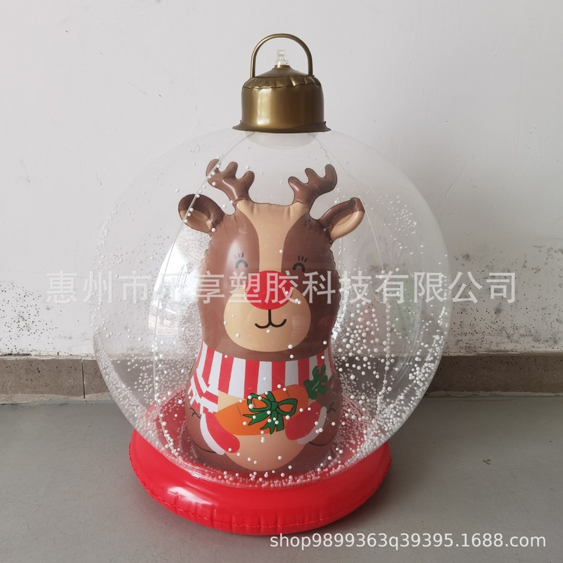 工場在庫 PVC製 インフレータブル クリスマスボール クリスマス会場装飾 雰囲気ランタン|undefined