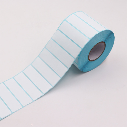 Three-proof heat-sensitive self-adhesive blank 70x20 printing paper roll QR code barcode self-adhesive printing label