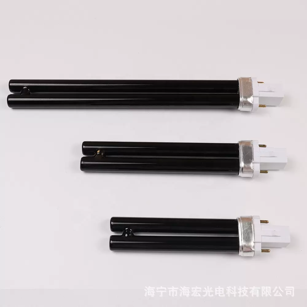 G23 H 型 9W 11W 紫外线验钞机灯管 BLB诱蚊黑光管荧光粉、电子粉