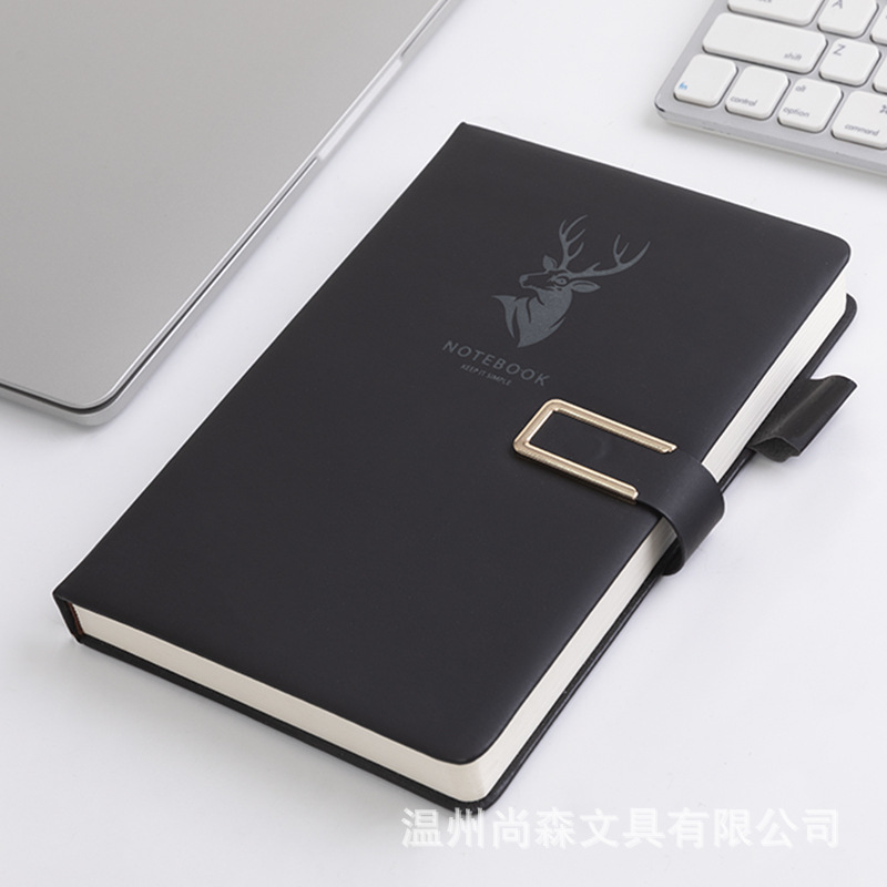 Cuaderno grueso, sentido avanzado, reunión de oficina A5, registro de trabajo, cuaderno de negocios, bloc de notas, caja de regalo