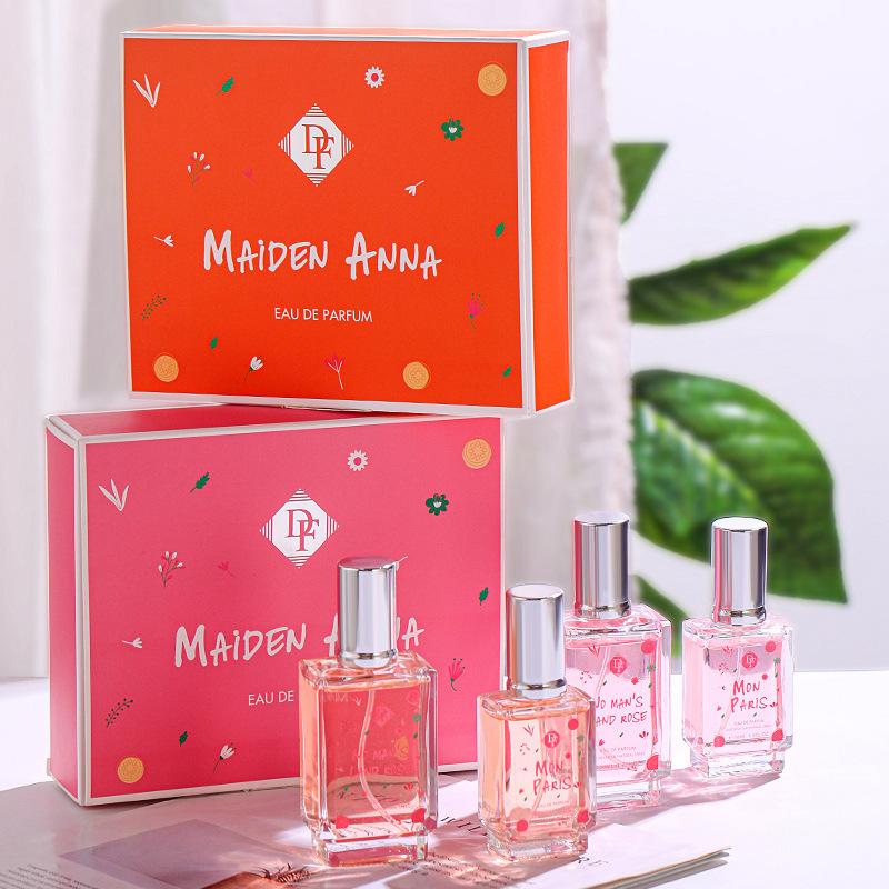 New Town Yixiang Profumo da donna Autentico set di profumi del Vietnam Confezione regalo con fragranza duratura, Fragranza di fiori di Parigi invertita_voghion.com