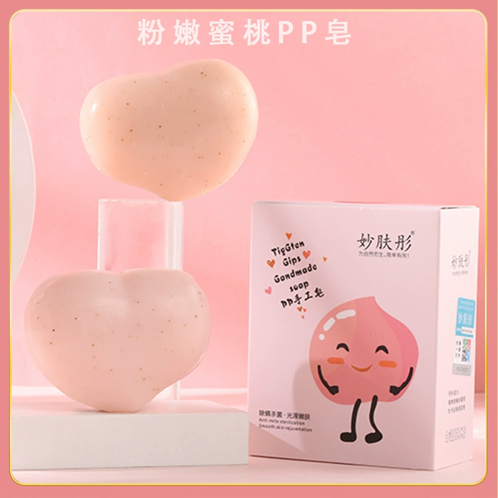 Miao Fu Tong Love Peach Pp мыло суставов в частном порядке, меланин пердая мыло для мытья лица, купание тела мыло ручной работы