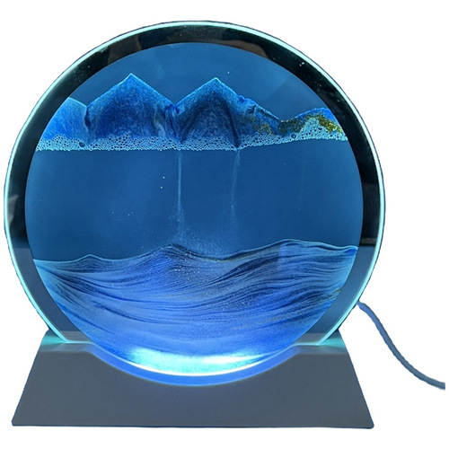 Manufacturer's new luminous quicksand painting ornaments creative home desktop living room entrance wine cabinet TV cabinet decorations