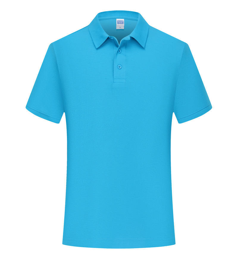 200g32 polo camiseta de manga corta hombre y mujer con solapa suelta camiseta de negocios casual fabricante transpirable