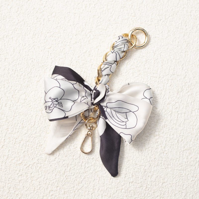 블랙 23 보우 연장 체인 17cm