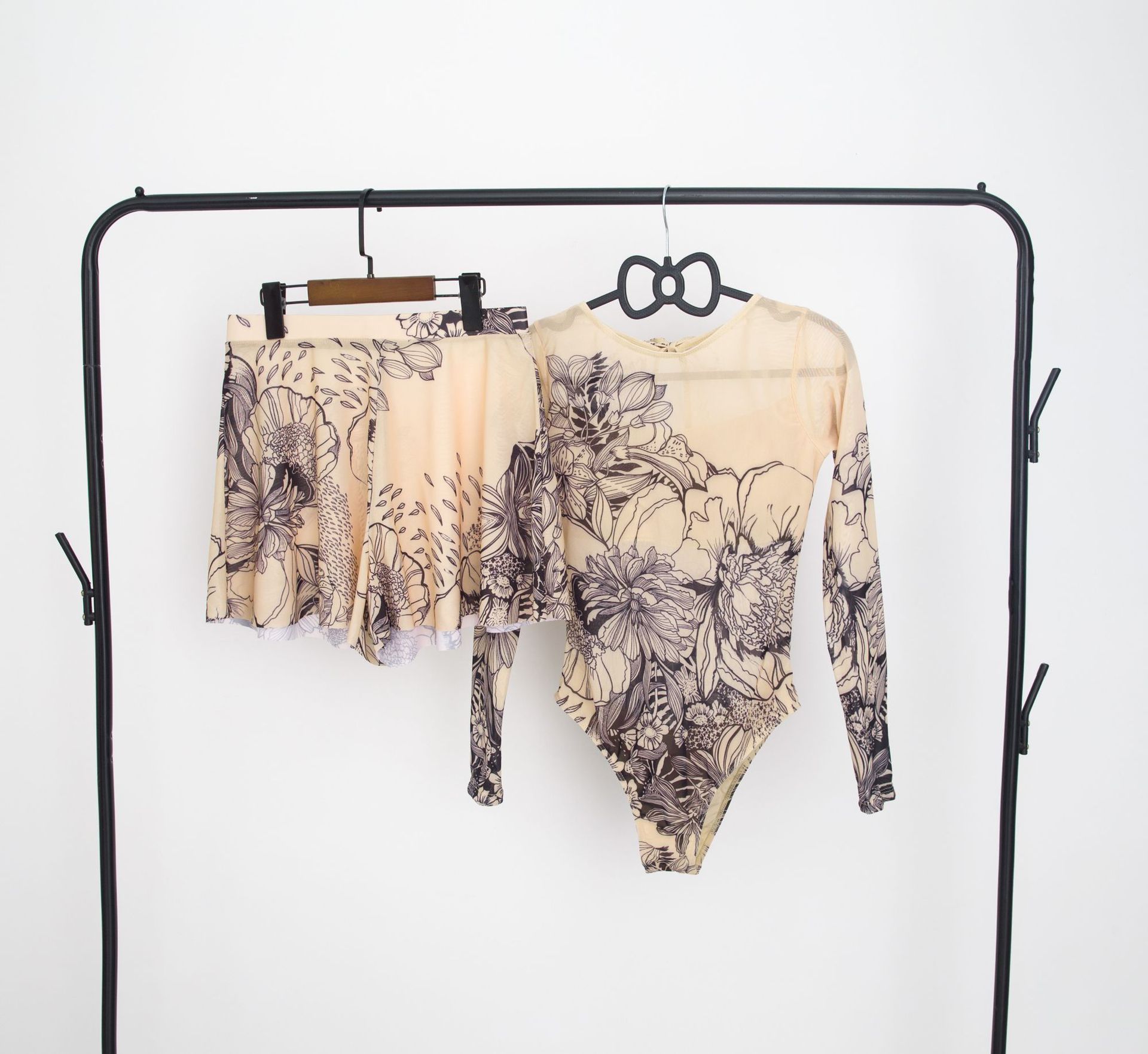 2025 Bikini transfronterizo europeo y americano de una pieza Купальник traje de baño de protección solar pantalones cortos de dos piezas image 12