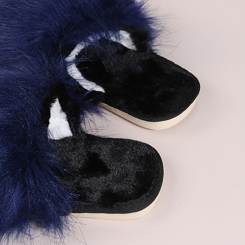 Imitation Fox Fur Thermal Slipper NSKJX104858