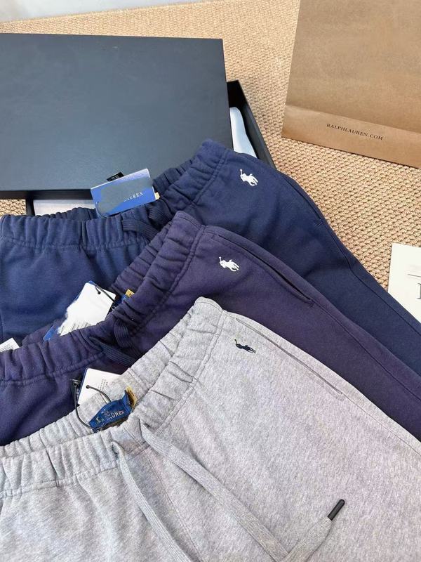 高品质RL拉夫小马标刺绣宽松直筒休闲长裤百搭显瘦运功裤卫裤简约|undefined