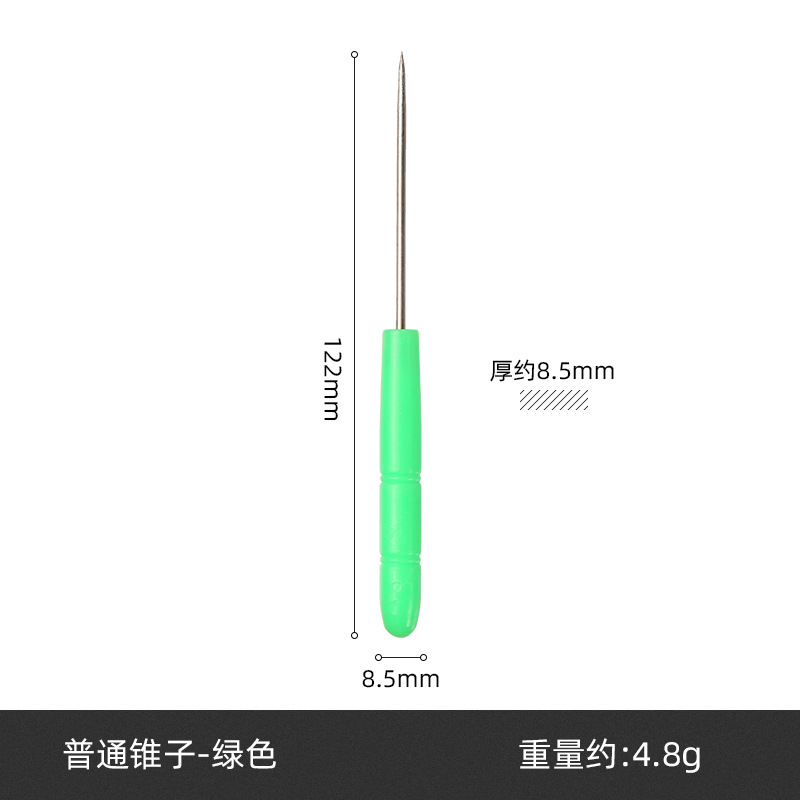 Nuevas herramientas de costura de cuero forma de calabaza mango de madera puncher herramientas hechas a mano en stock al por mayor