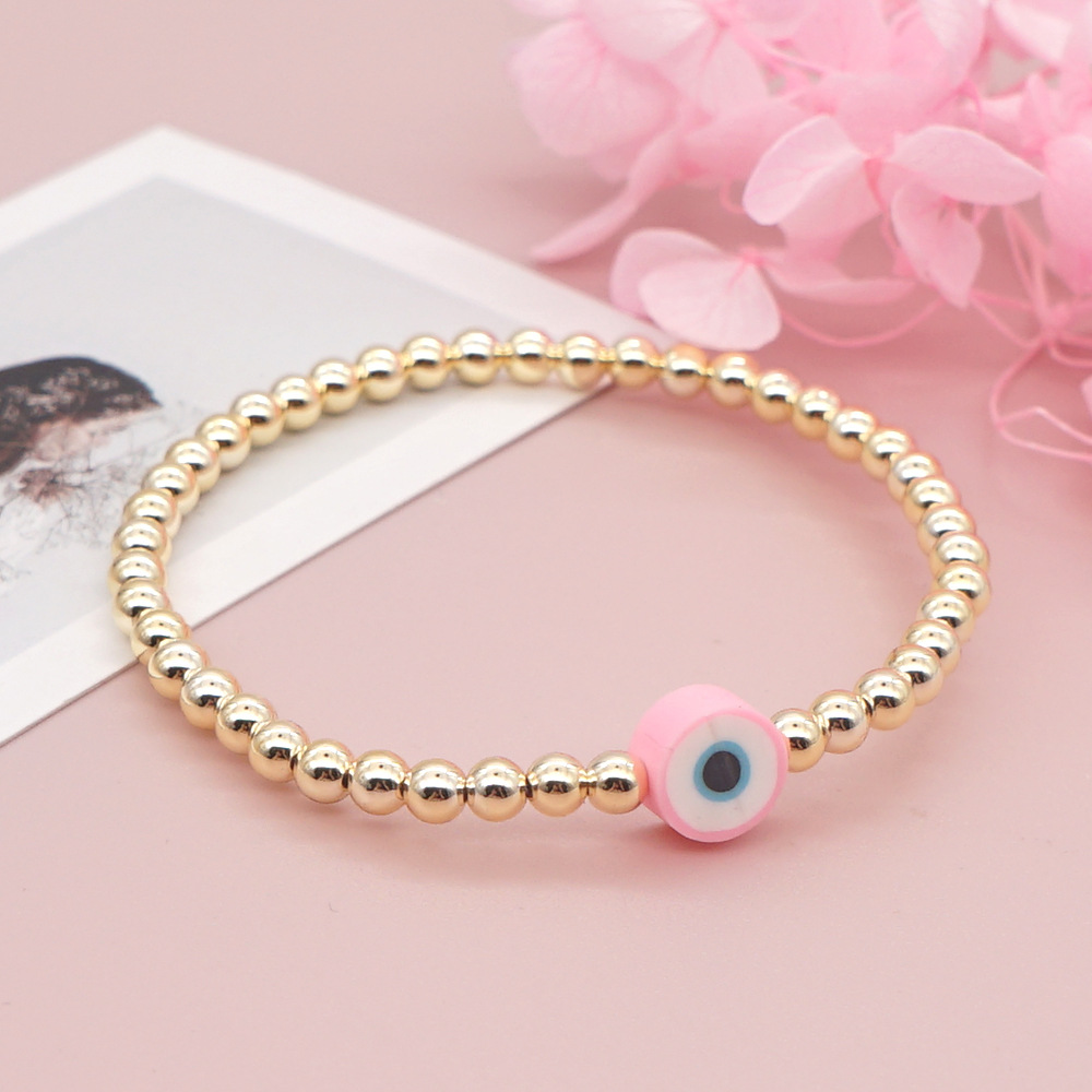 Geometric Ethnic Style No Inlaid Soft Clay Bracelets Wholesale display picture 7