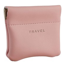 亚马逊出口零钱包pu上班旅游通勤卡片包钱夹