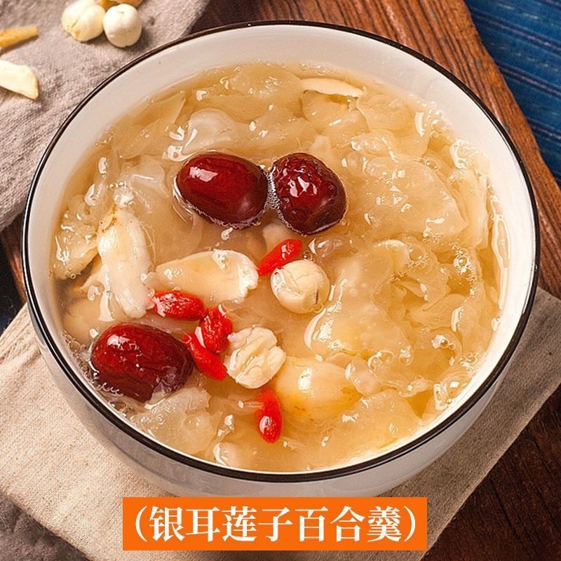 兰州百合干无硫熏散装干货食用甜白合片500g农家甘肃特产熬粥搭档|undefined