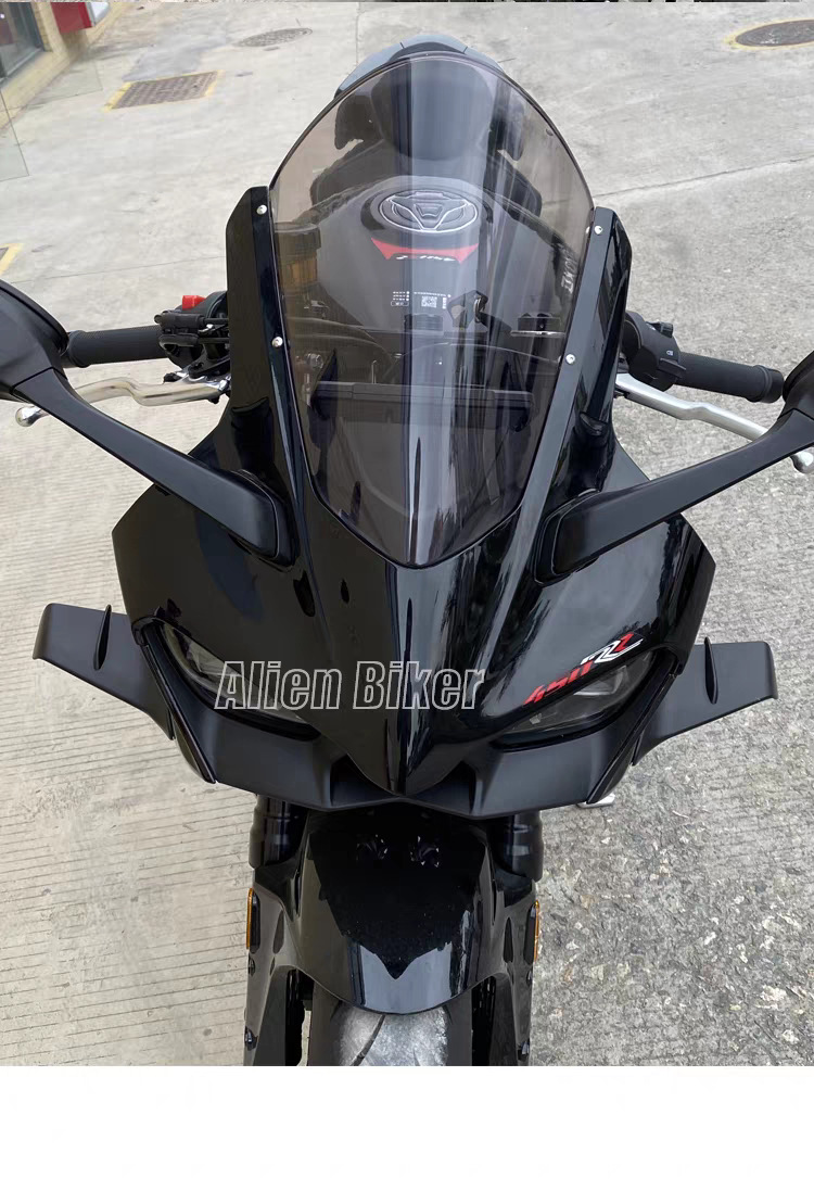 Suitable for Kove 450Rr Modified Track Version Mountain Racing Heightened Competitive Windscreen, Fairing, Pc Front Windshield