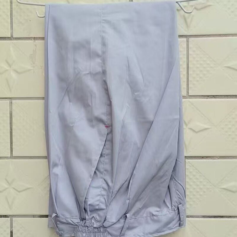 夏の薄いタイプのポリエステル綿の純色のボタンの労働保護服の長袖のスーツの工場の工場の自動車修理機は物流を修理します。|undefined