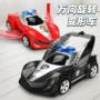 灯光旋转地摊儿童消防车