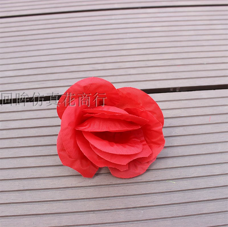 Дешевые розовые головки, цветы ручной работы, шелковые цветы, роза, цифровой венок, арка, цветочное украшение на стену, цветы Цинмин