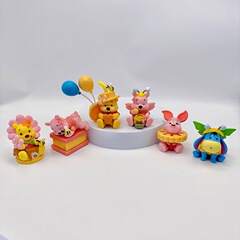 6種類の蜂蜜の美食の維尼の熊の手は耳の皮傑のブーブーの潮流の盲の箱の卵のケーキを飾って卸売りをします。