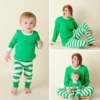 White -green stripe