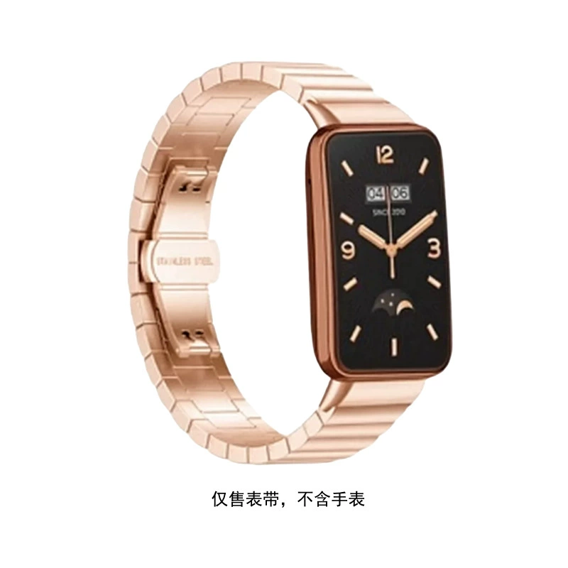 Milanese strap (Xiaomi 7Pro), stainless steel mesh, adjustable magnetic clasp, multi‑color