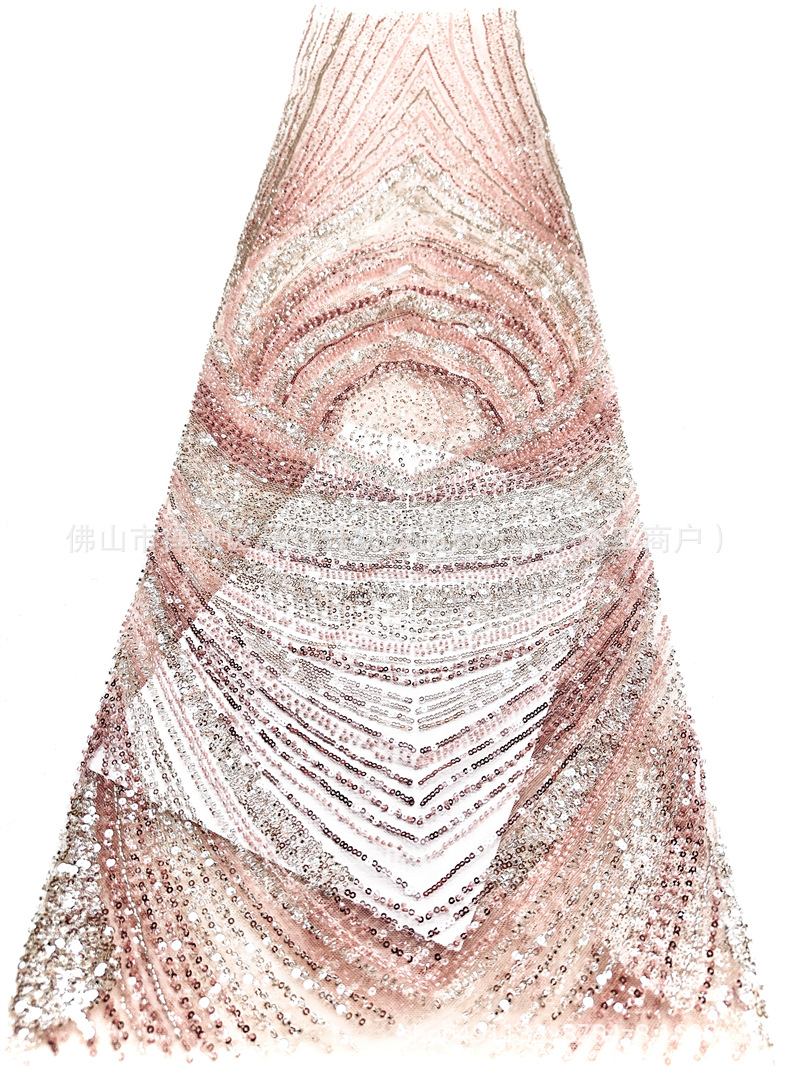 Fabricantes nuevos telas de encaje Gao Ding vestido de boda vestido de noche vestido de moda tela comercio exterior transfronterizo