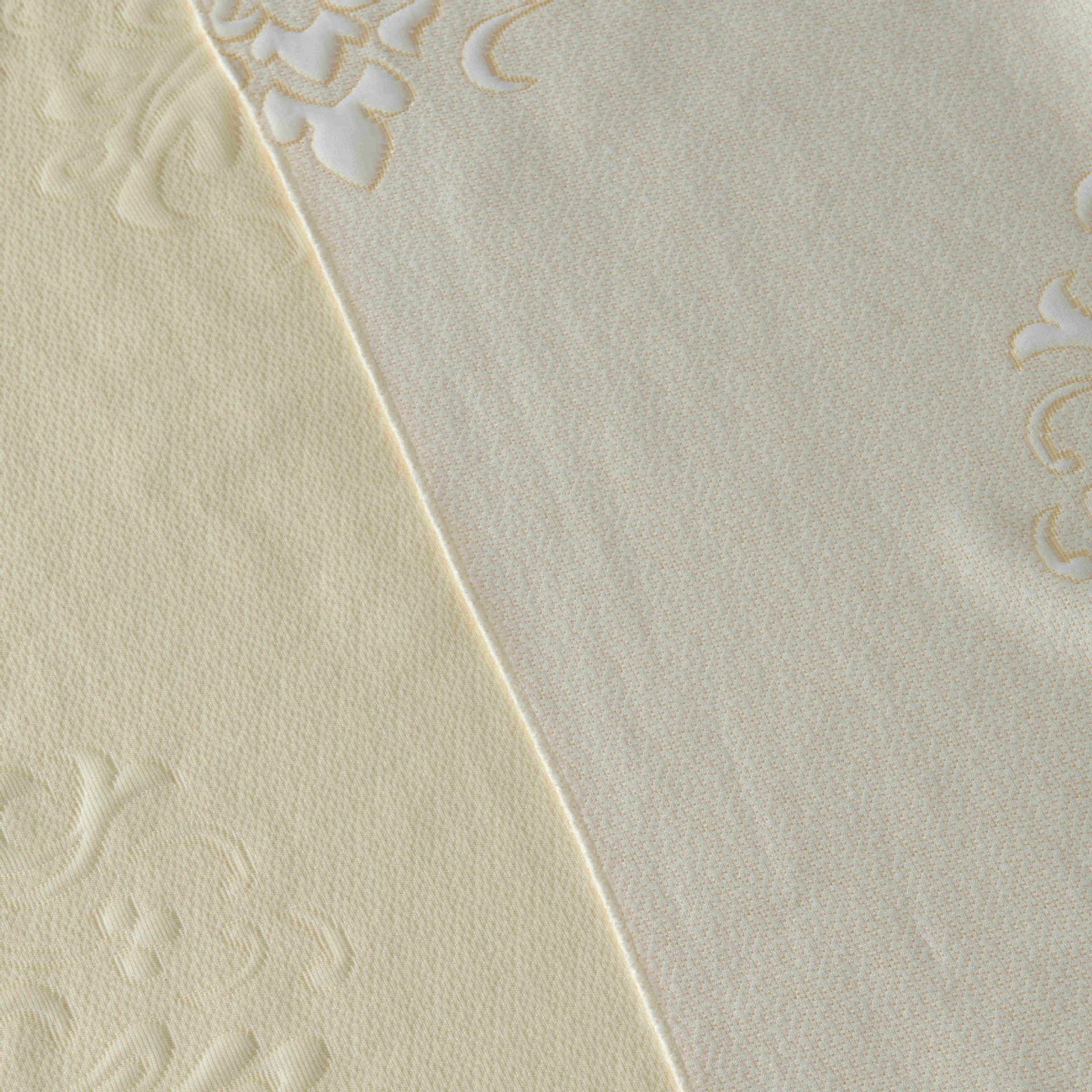 240 gramos de tela de colchón amarillo, tela de colchón jacquard de punto de un solo lado pesada image 4