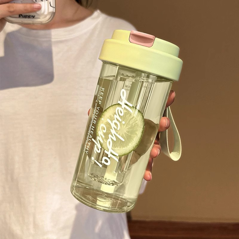 Green sticker, 600 ml, material