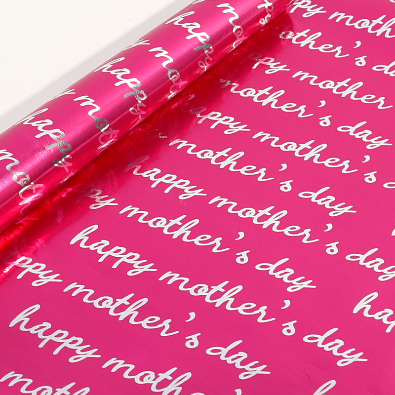 Papel de Regalo para el Día del Padre, Día de la Madre, San Valentín, Cumpleaños, Rollo de Papel de Regalo de Gran Tamaño