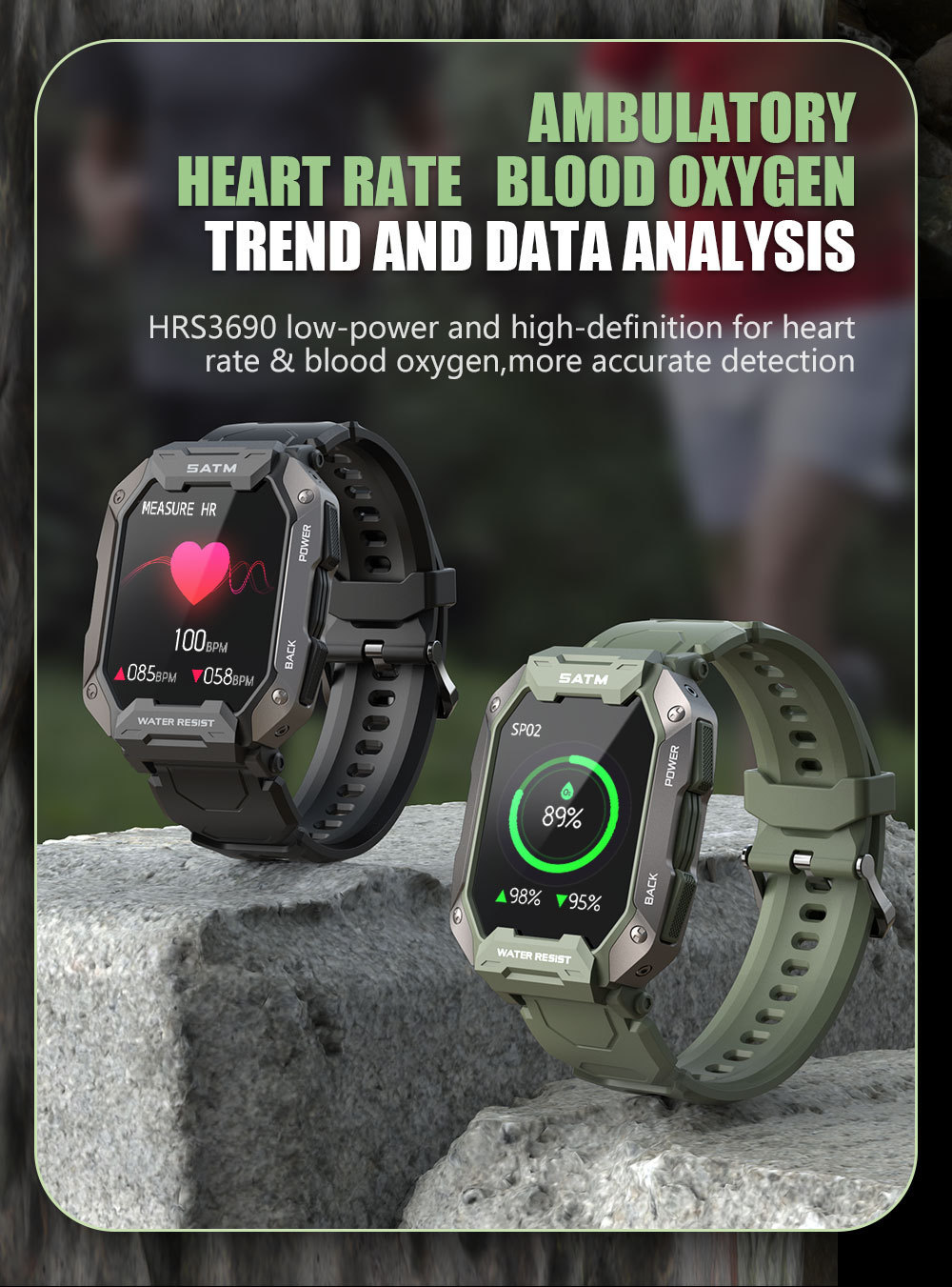 C20pro Robuste Smartwatch Mit Bluetooth Telefonie Sport Armband_voghion.com