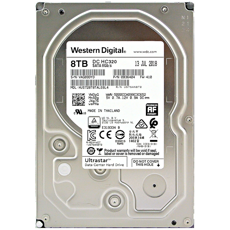 WD Western Digital 3.5-inch SATA home NAS storage desktop mechanical hard drive enterprise-class machine