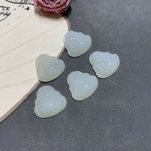 Exquisite Hotan Jade Ice Bottom Sunny Water Buddha, High Ice, Classic, Welfare Leakage, Ice Glue