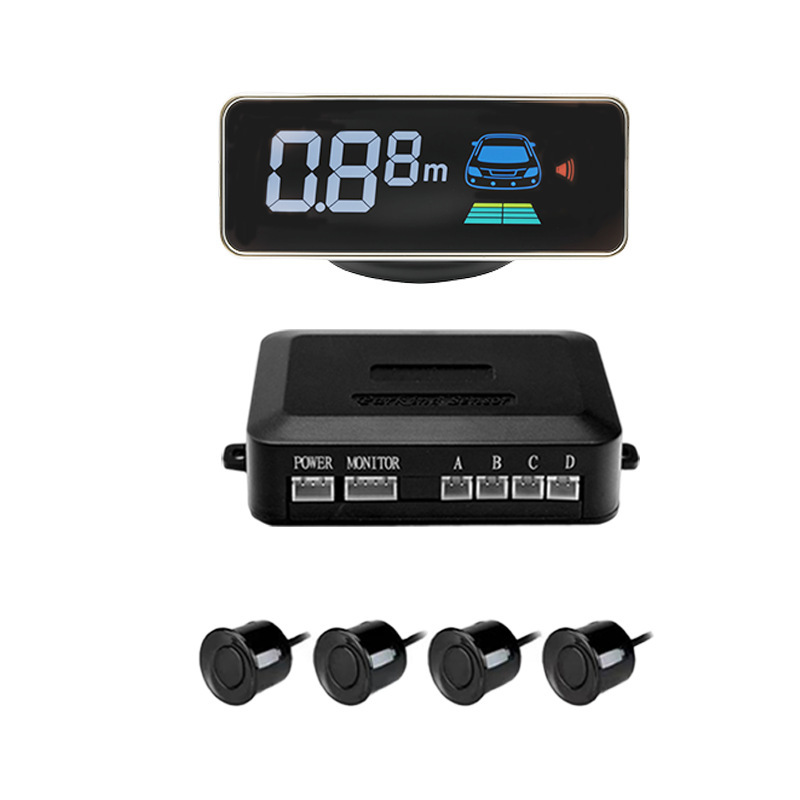 ソースメーカーは、車用 2/4/6/8 探知機 LCD LCD ディスプレイ人間の音声プロンプト車のリバース レーダーを供給しています。|undefined