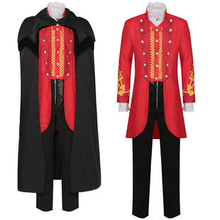 Amazon's Best-Selling New Men's Coat Medieval Retro Clothing Mid-Length Punk Men's Cos Dress up