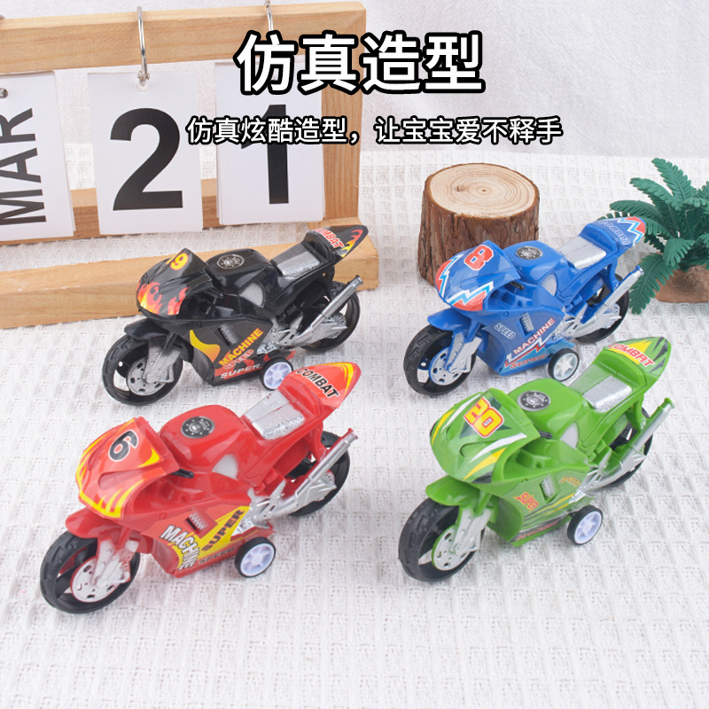 Juguetes para niños dibujos animados mini cool modelo de motocicleta regalos de automóviles divertidos premios al por mayor