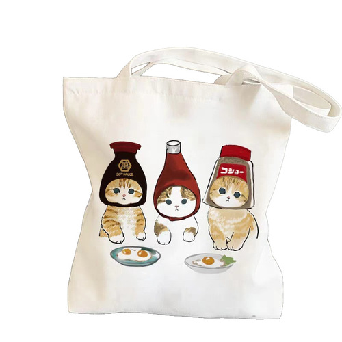 Four kittens Amazon AliExpress cross-border hot sale casual fashion handbag is a gift for friends wholesale