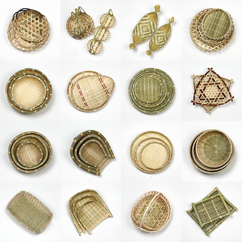 Storage basket for commercial use, dustpan, woven tableware