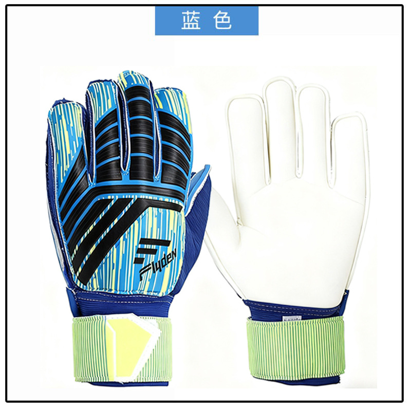 Guantes de portero Feidian para niños y estudiantes de primaria, guantes con protección para los dedos, guantes de fútbol resistentes al desgaste para competición de adultos.