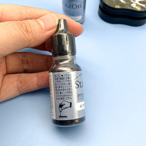 (SZR) Mooncat StazOn oily quick-drying paint Piggy sz ink pad replenishing ink szm replenishing fluid